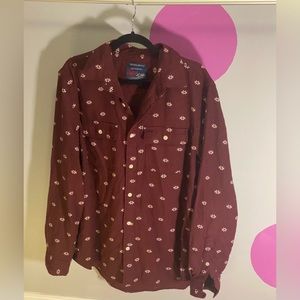 Old navy vintage button up Large